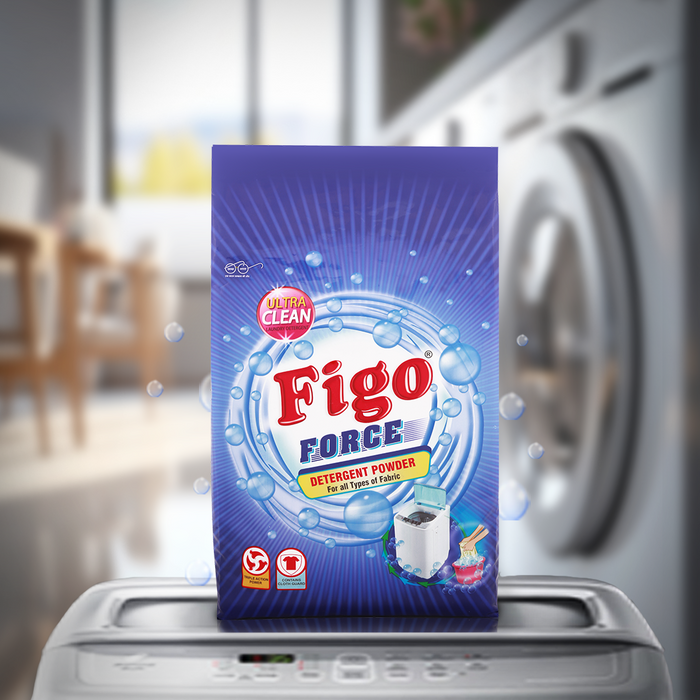 Figo Force Detergent Powder - 1 Kg + 100G Extra